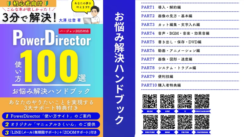 PowerDirector【パーフェクトマニュアル】PDF版