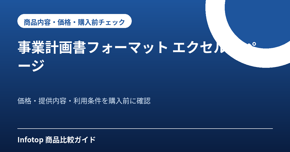 事業計画書フォーマット エクセル15ページ