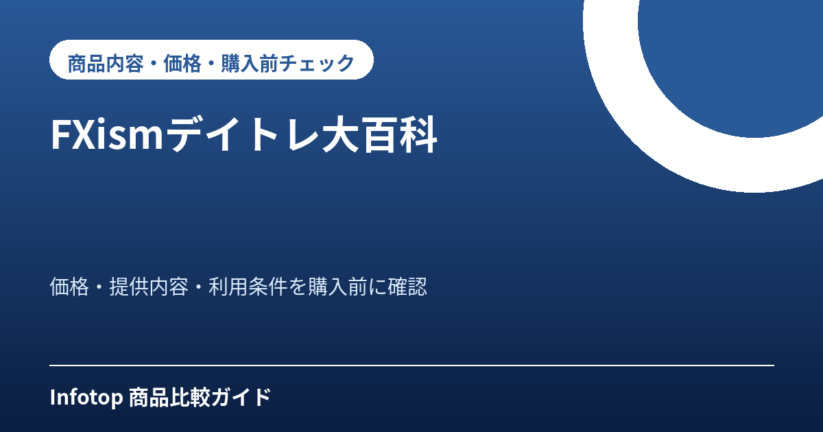 FXismデイトレ大百科