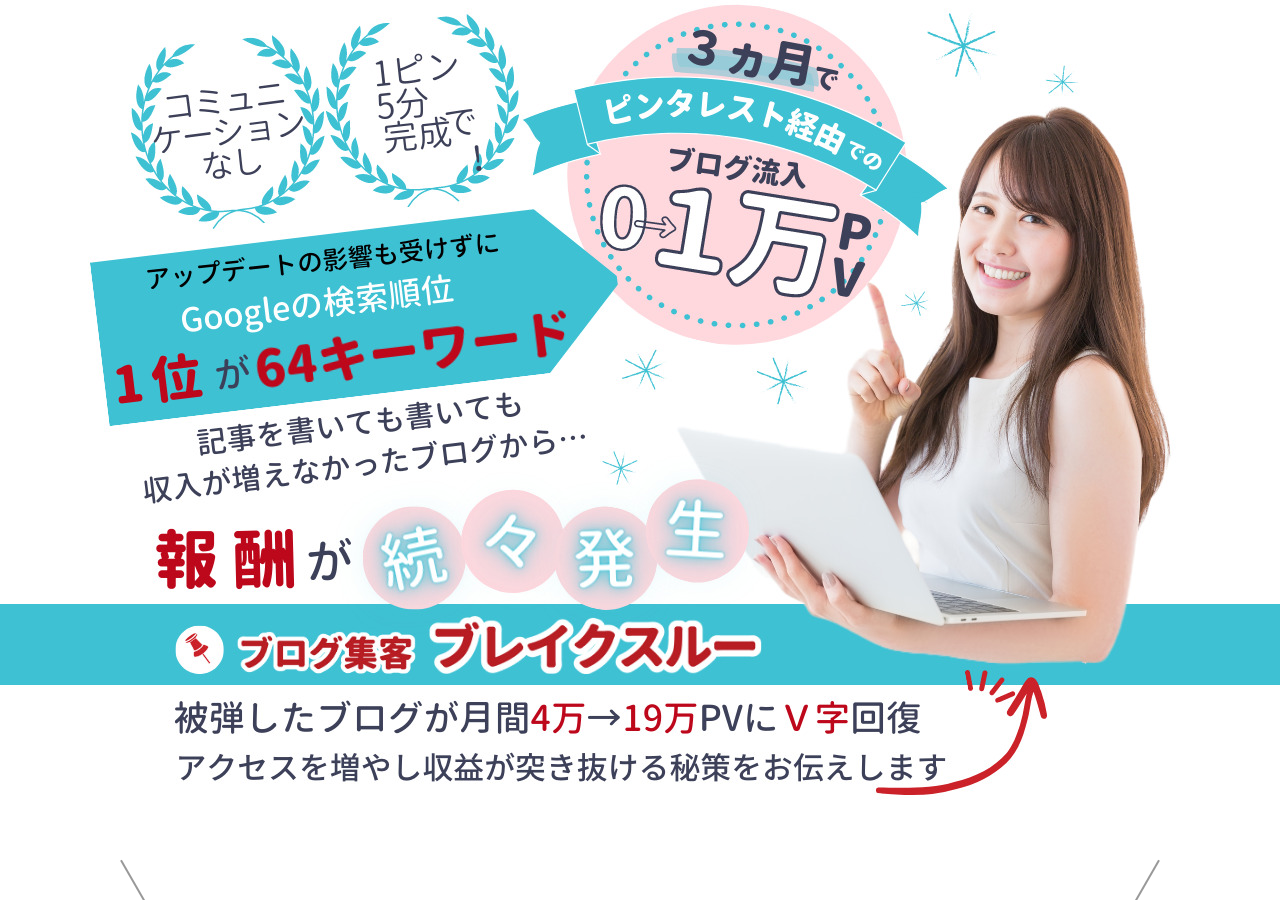 ブログ集客・ブレイクスルー
